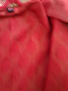 Red Brocade Waistcoat