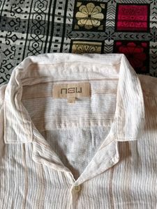 Men's Striped Short Sleeve Shirt