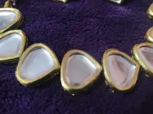 woooww Piece😍Beautiful Kundan Necklace Set