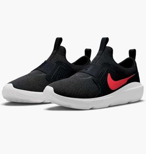 Nike Black Red Slip-On Sneakers
