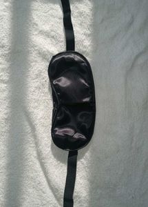 Unisex Satin Padded Sleep Mask w/ Velcro Strap