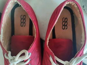 Red Casual Shoes