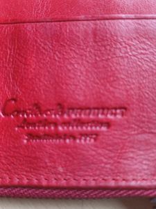 Contact Genuine Red Wallet