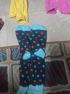 Fun Polka Dot Socks - Set of 5 Pairs