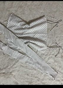 Polka Dot y2k cami top