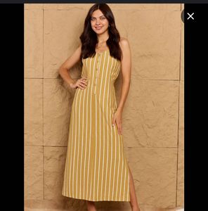 Striped Maxi Sundress