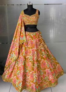 Designer Floral Print Lehenga Choli