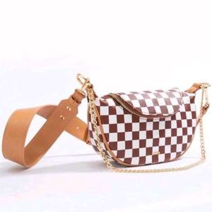 Checkered Crossbody Bag