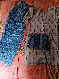 Beautiful Ethnic Kurta Set dupatta patiyala