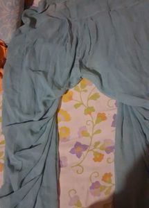 Full Haevy Gher Punjabi Patiala Georgette Salwar