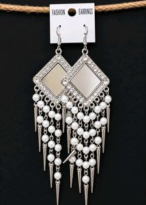 set of 3 OxidisedJhumka 2Earrings &amp; 1Bracelet