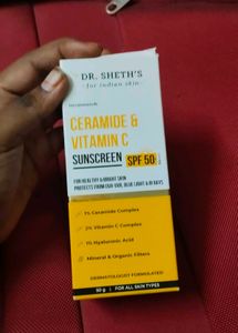 Dr. Seth's Ceramide & Vitamin C Sunscreen SPF 50