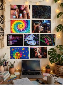 🎨💿 RETRO AESTHETIC MINI WALL ART &amp; POSTCARD PRIN