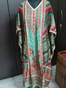 Stylish Printed Kaftan Kurta