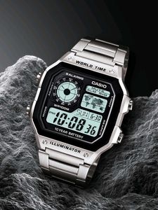 CASIO WORLD TIME PREMIUM QUALITY MENS WATCH AT SAL