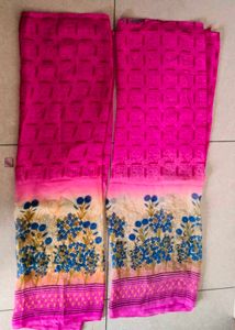 sarees two peices combo of 4.