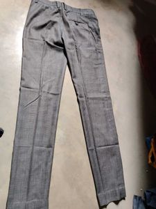 combo of 2 men's Grey Formal Trousers