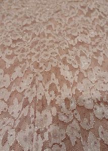 Elegant Lace Gown with Slit