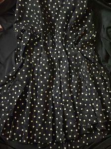 Classic Polka Dot pleated  skirt