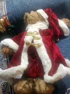 christmas teddy bear