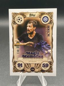 🏆 Topps Rare magic memories of Francesco Acerbi F