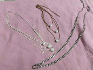 Assorted Necklaces Set and waist chain