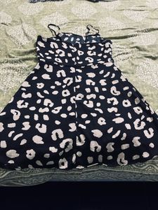 Leopard Print Mini Dress