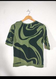 Abstract Print T-Shirt