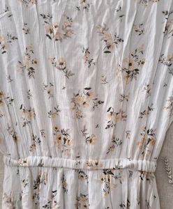 Floral Midi Wrap Dress