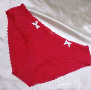 Chic Red Bra with Gold Buckle