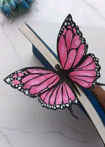2 Butterfly Book - Decorative Page Holder