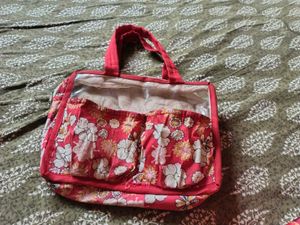 Floral Pouch Bag