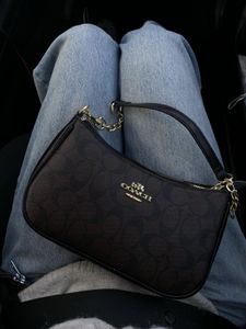 Coach Monogram Shoulder Bag