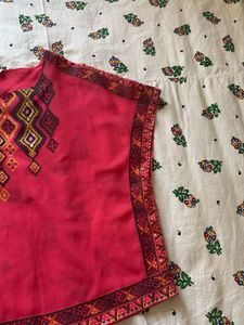 Vibrant Ethnic Kaftan Top