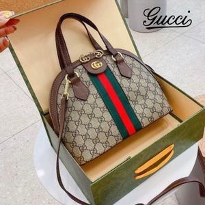 Gucci Monogram Canvas Dome Bag