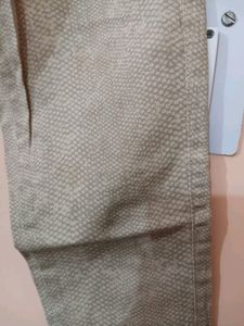 Women Beige Printed Pant