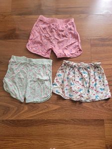 Bundle of 3 Cute Shorts