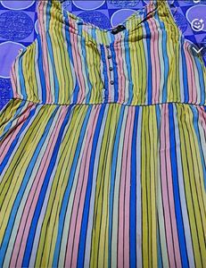 Striped Casual Sundress