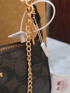 Coach Nolita Brown gift packaging (pouch&amp;charm)