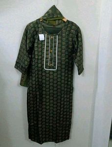 Stylish Printed Kurta Set with Dupatta