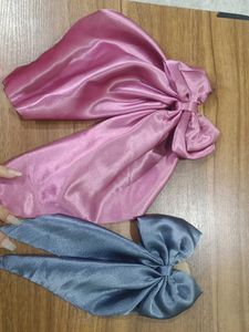 Satin Bow Hair Accessories Set
