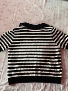 Embroidered Knit Top