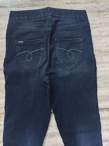 Dark Wash Denim Pants
