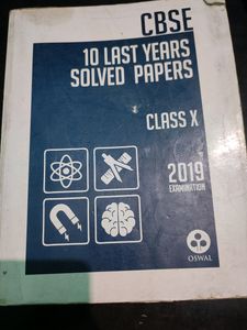 Oswal 10 Question Paper, 2019 Term 1&amp;2 Sub Booklete With Two Extra Previous Year BookletsWith Topper Ans, All In One Oswal 2019 Containing 10 Years Previous Paler