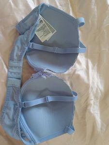 Baby Blue Lace Bra