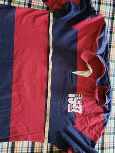 Vintage "1937" Striped Rugby Shirt