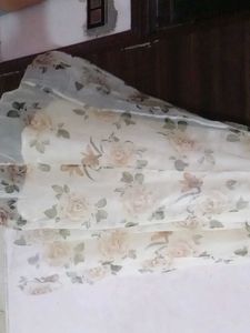 Elegant Floral Print Gown