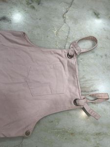 Pink Pinafore Dress