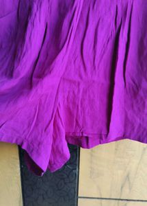 Purple Sleeveless Romper