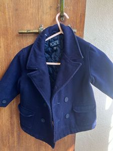 Cute Navy Blue Kids Coat